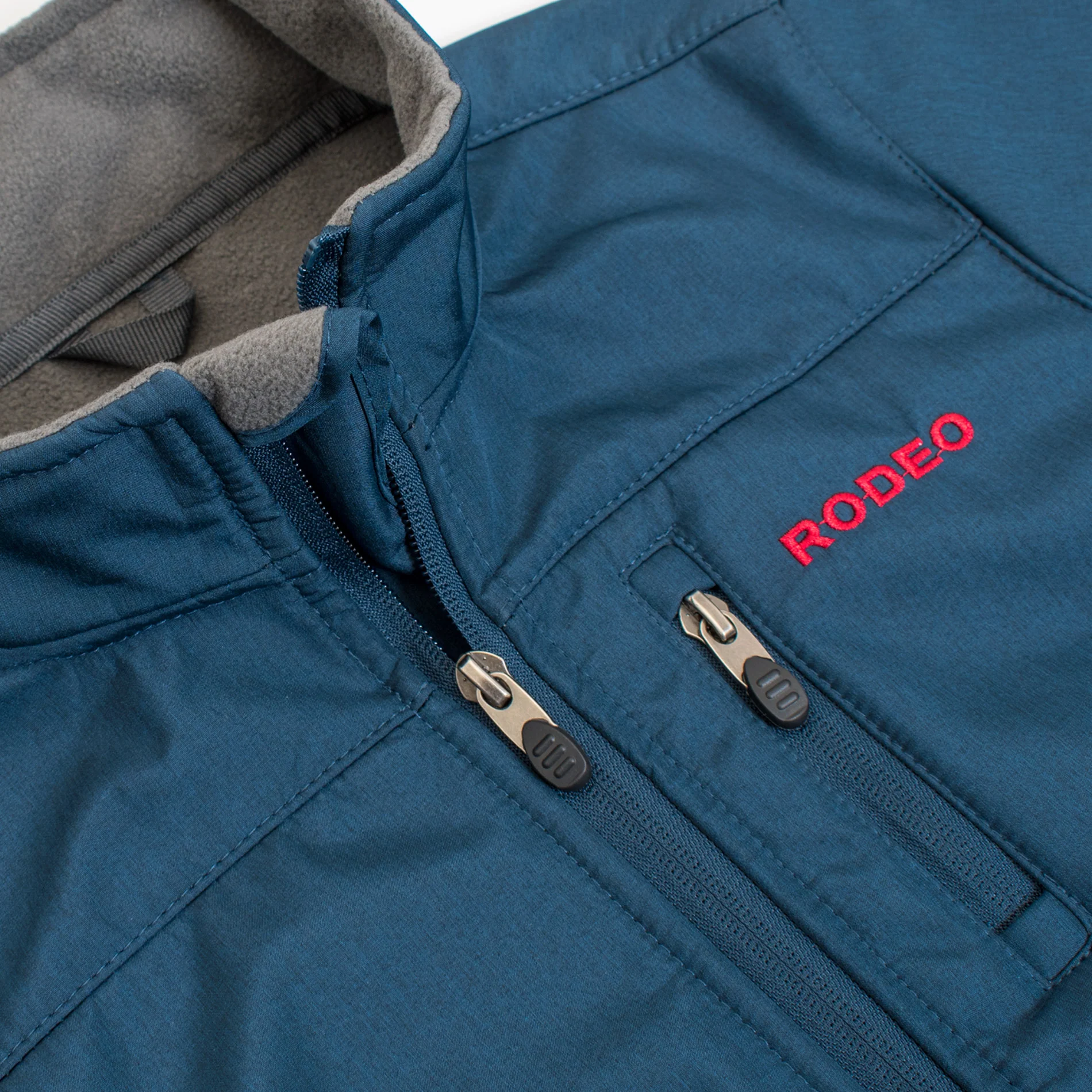 Boys Rodeo Embroidery Jacket -BNJ650-EMB-MHL-NAVY - Image 3
