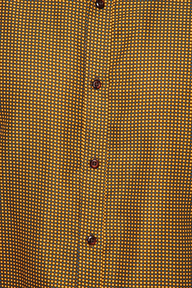 Mens Long Sleeve Printed Casual Button-Down Shirts HLS2004-117 - Image 3