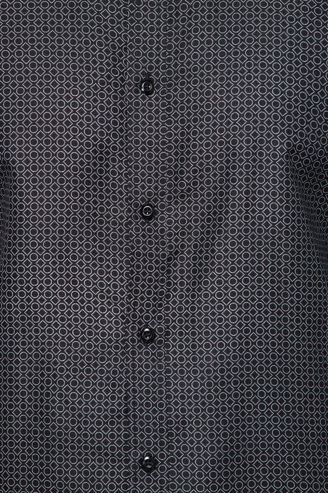 Mens Long Sleeve Printed Casual Button-Down Shirts HLS2004-121 - Image 2