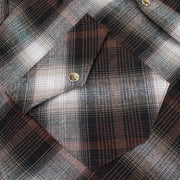 Men's Western Flannel Shirts With Snap Buttons -FLS300-305 - Image 6