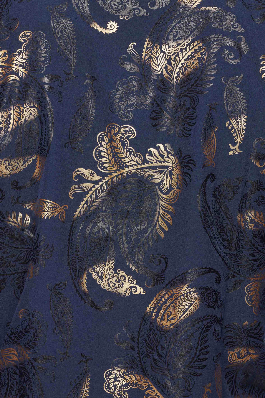 Mens Luxury Brand Printed Silk Like Shirts-HLS2002L-528 - Image 4