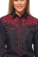 Women’s Western Embroidered Shirts -LS500-512 - Image 2
