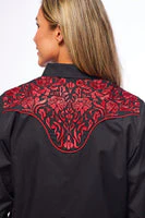 Women’s Western Embroidered Shirts -LS500-512 - Image 4