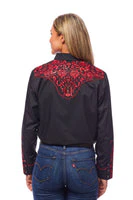 Women’s Western Embroidered Shirts -LS500-512 - Image 6