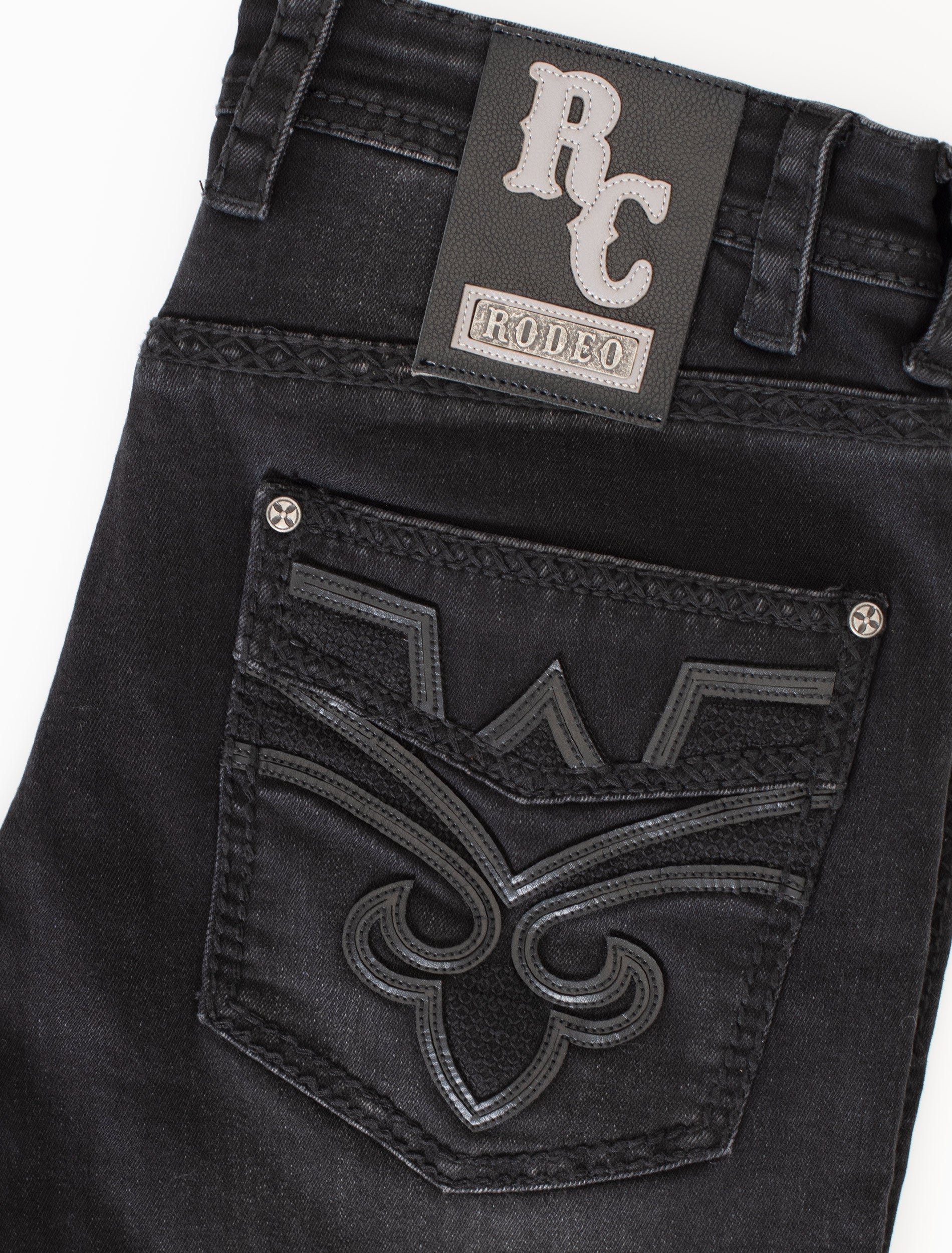 MEN'S COTTON/SPANDEX STRETCH FANCY SLIM STRAIGHT JEANS-RP500-511