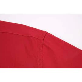 Calvetti Mens Dress Shirts Wrinkle Free Regular Long Sleeve Shirts - RED - Image 5