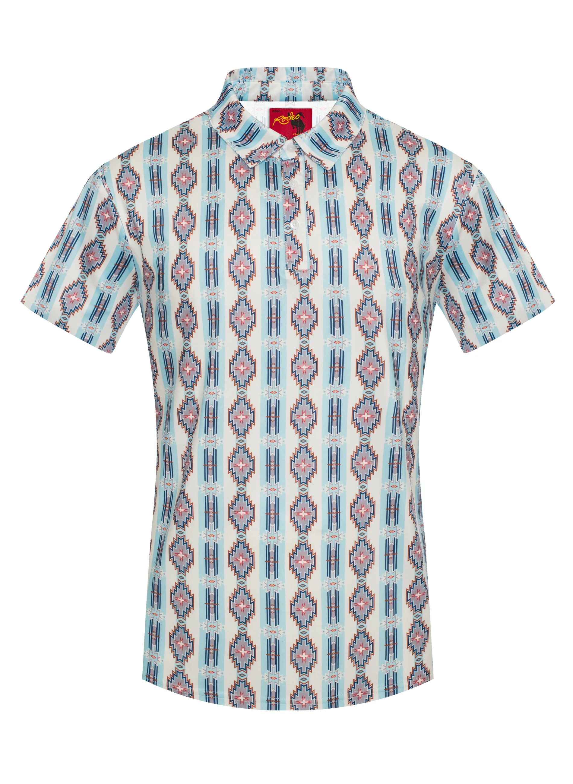 Men's Short Sleeve Modal Printed Polo Shirt – RS200-1067