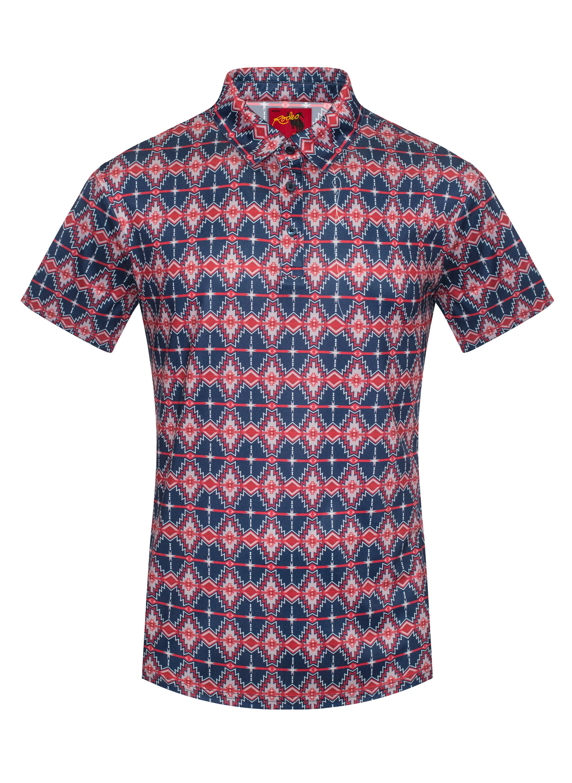 Men's Short Sleeve Modal Printed Polo Shirt – RS200-1070