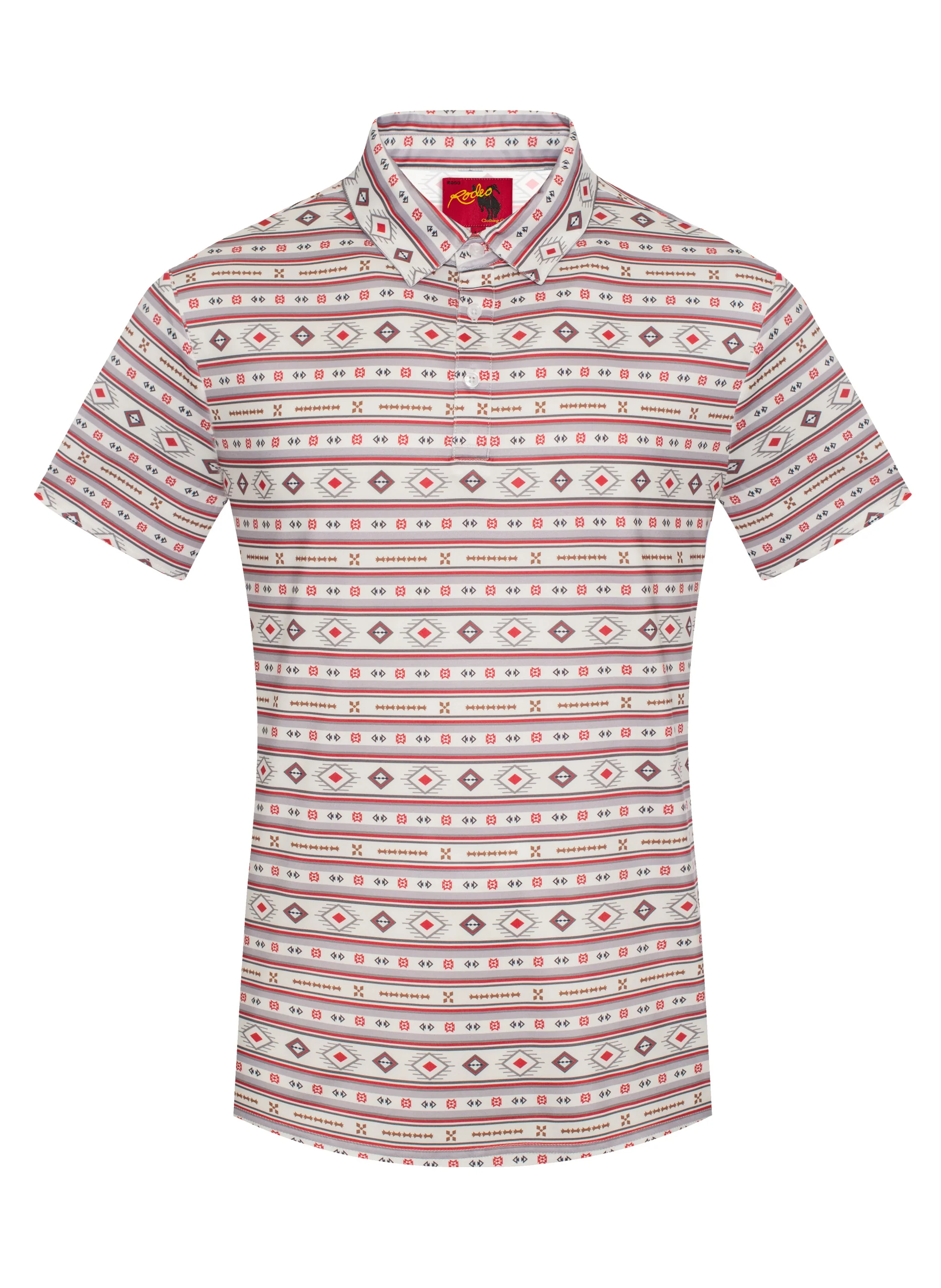 Men's Short Sleeve Modal Printed Polo Shirt β RS200-1072