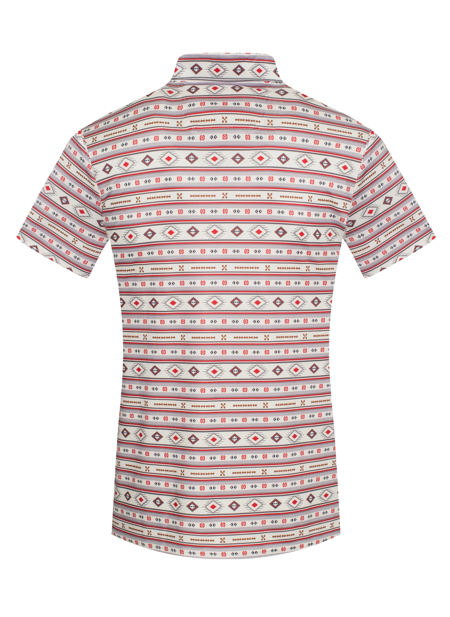 Men's Short Sleeve Modal Printed Polo Shirt β RS200-1072 - Image 2