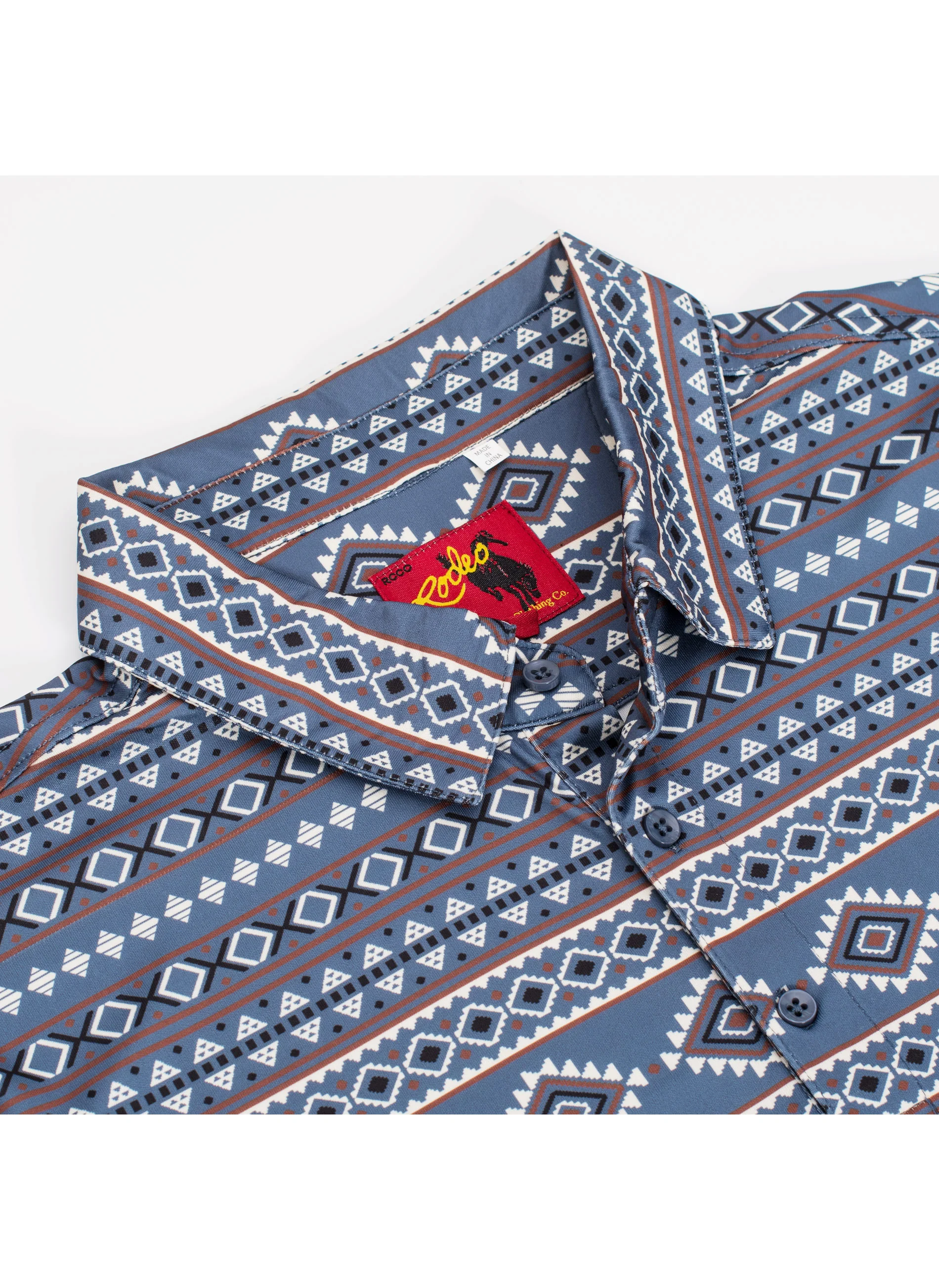 Men's Short Sleeve Modal Printed Polo Shirt – RS200-1104 - Image 3