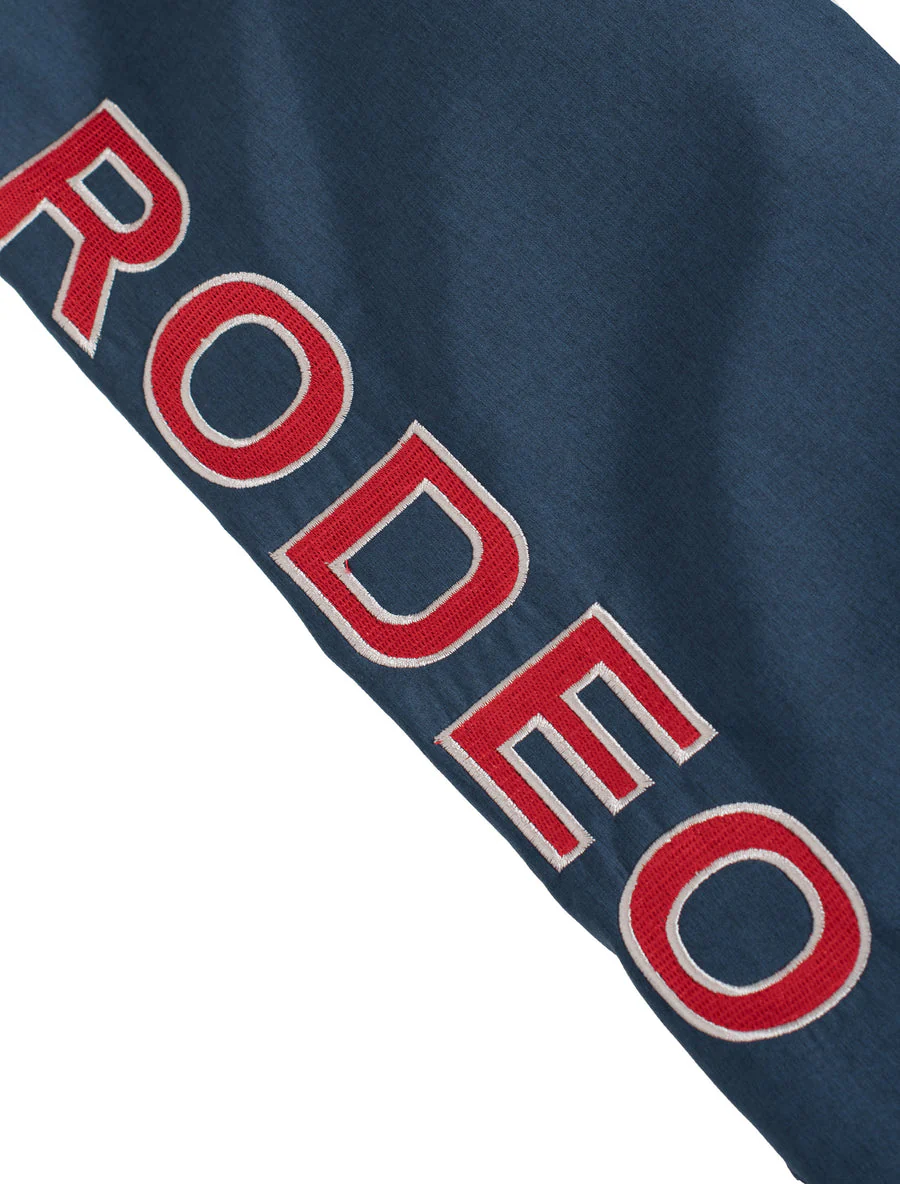 Men's Soft Shell Bonded Jacket-NJ650-EMB-NAVY-RED - Image 4