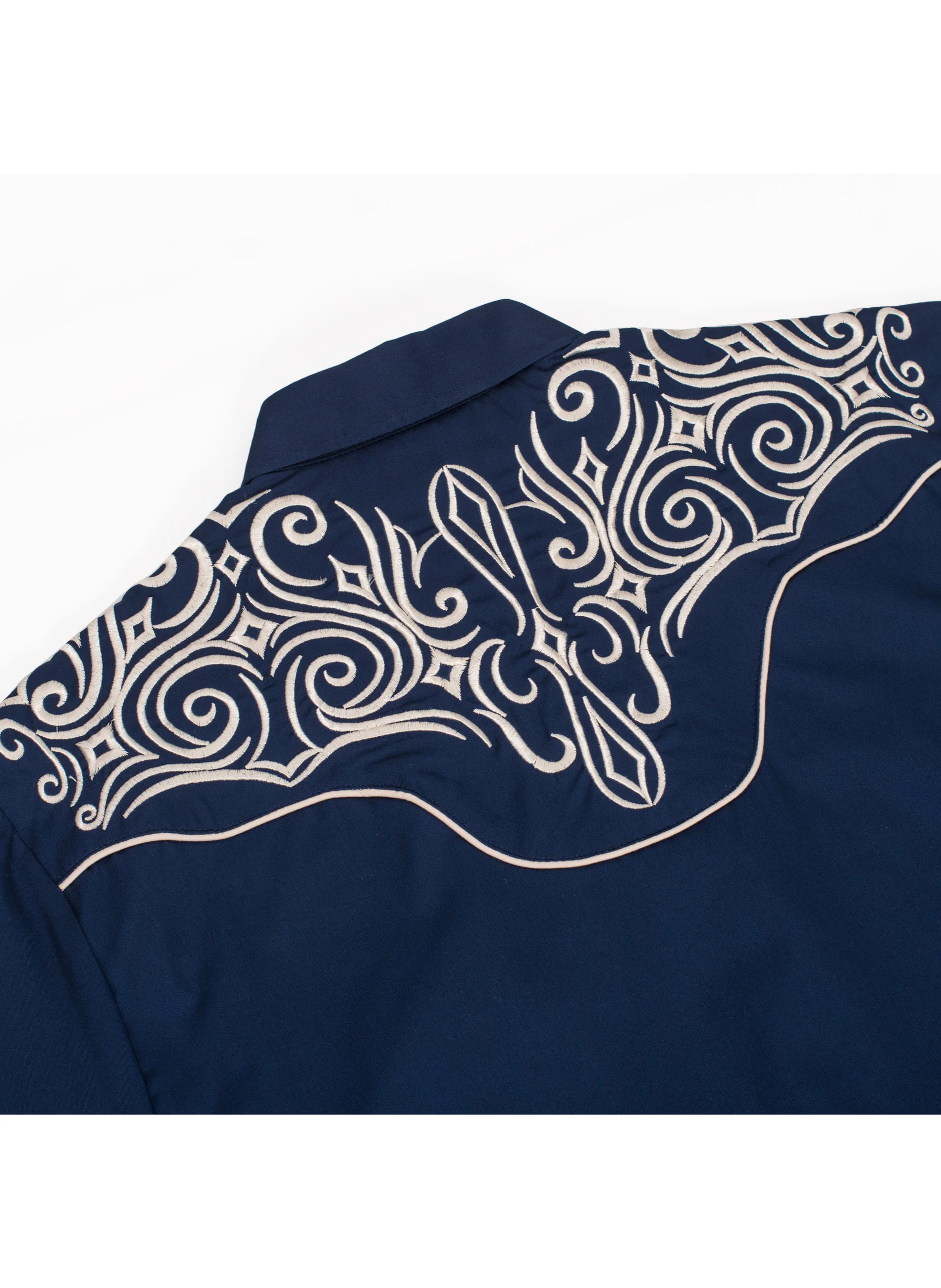 Men's Western Cowboy Embroidery Shirt -PS500L-EC-569 - Image 4