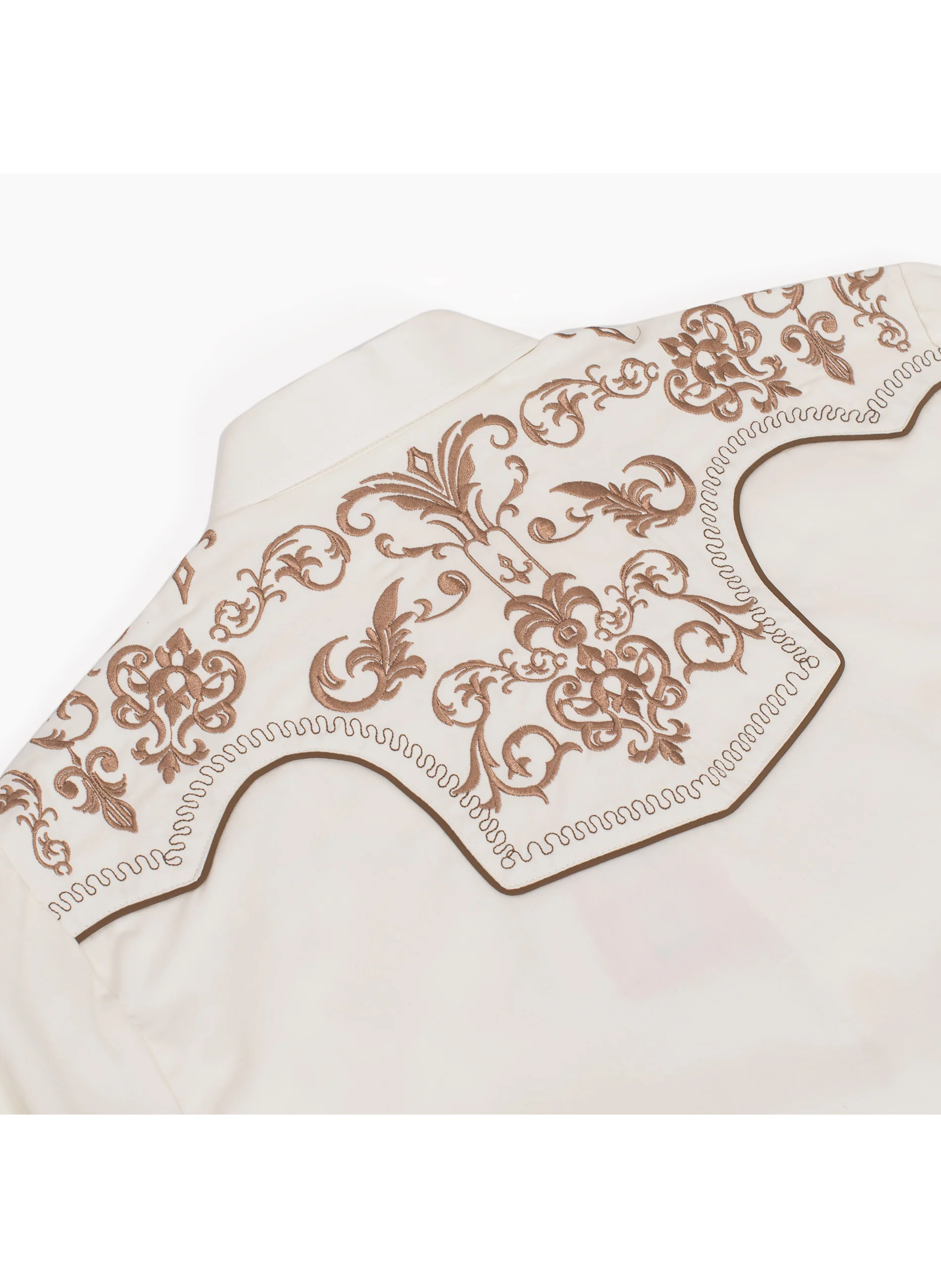 Men's Western Cowboy Embroidery Shirt -PS500L-EC-584 - Image 4