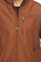 Men's Soft Shell Bonded Jacket -NJ650-EMB-MEX-COGNAC - Image 2