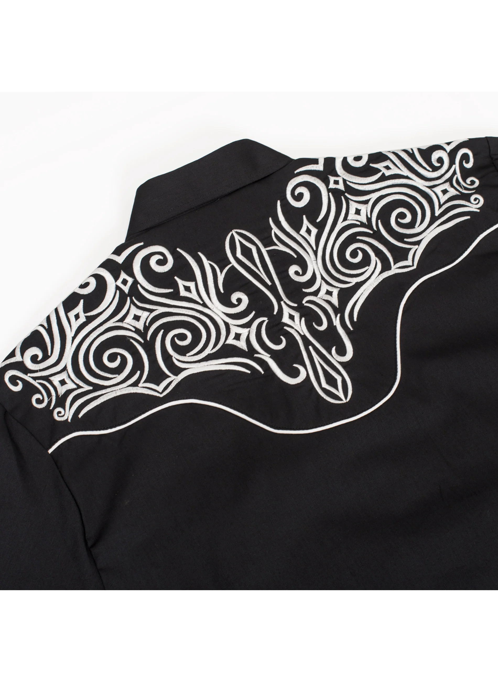 Men's Western Cowboy Embroidery Shirt -PS500L-EC-549 - Image 4