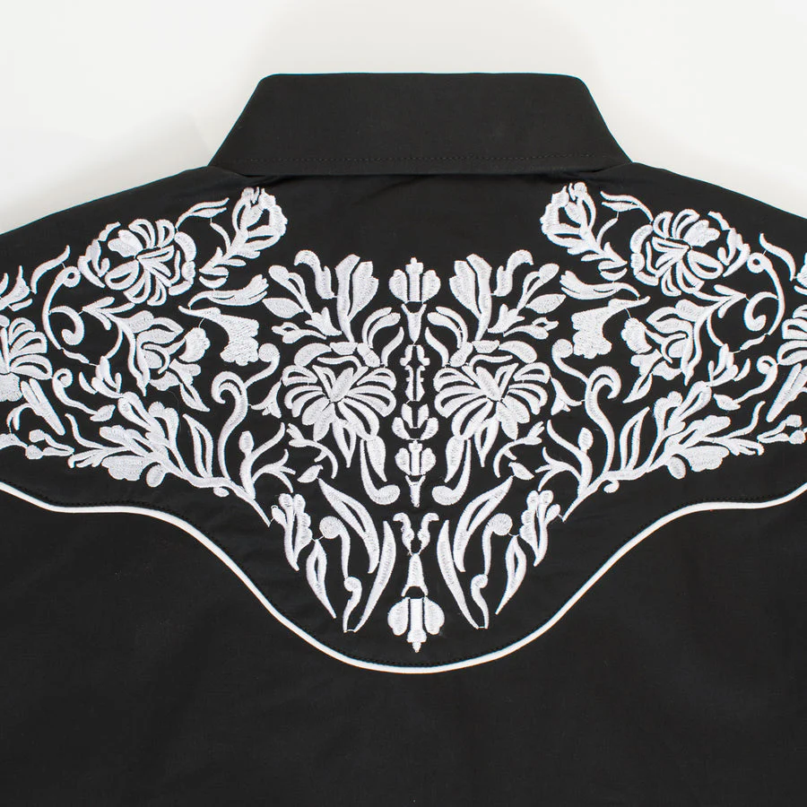 Women’s Western Embroidered Shirts-LS500-516 - Image 4