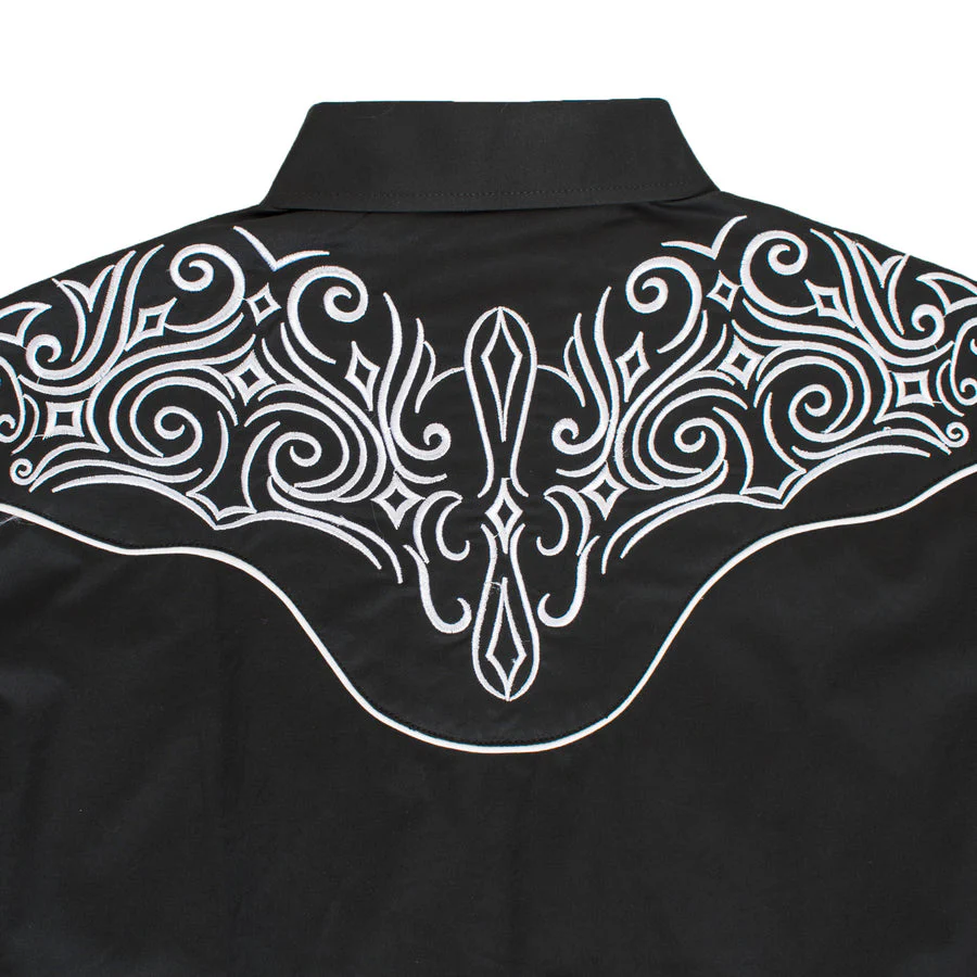 Women’s Western Embroidered Shirts-LS500-517 - Image 4