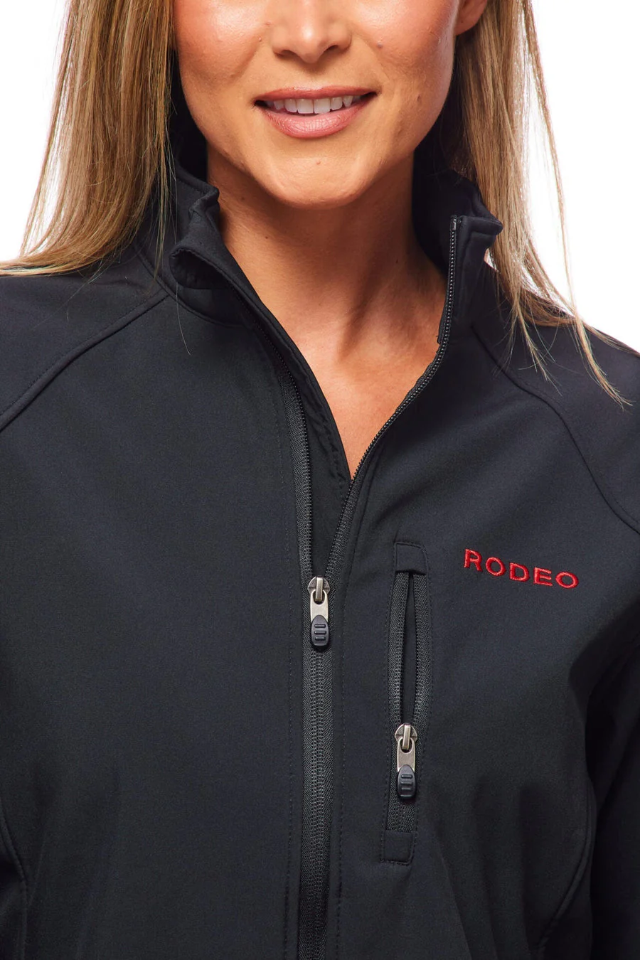 Women's Rodeo Embroidery Sports Jackets -LJ650-EMB-BLKMEX - Image 3