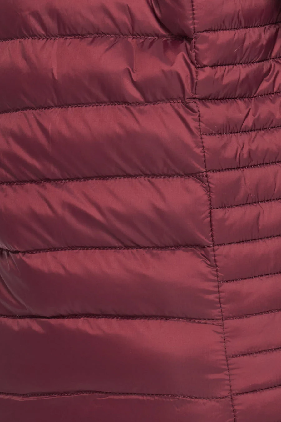 Women's Soft Coated Winter Puffer Jackets-LJ640 -BURGUNDY - Image 5